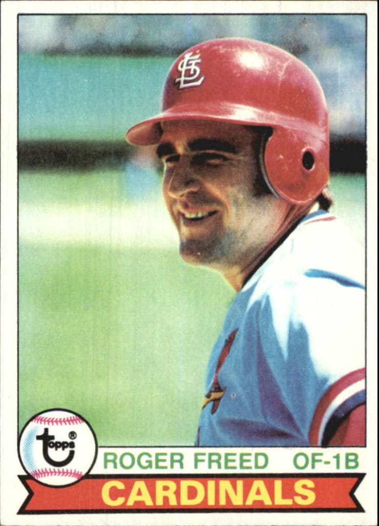 1979 Topps 111 Roger Freed St. Louis Cardinals BB Baseball Trading Cards