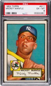 baseball trading cards most expensive mantle 102019