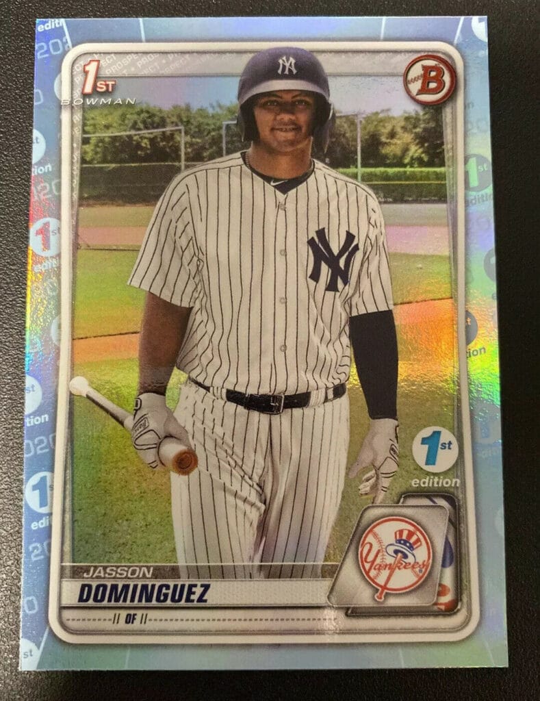2020 Bowman Jasson Dominguez Rookie