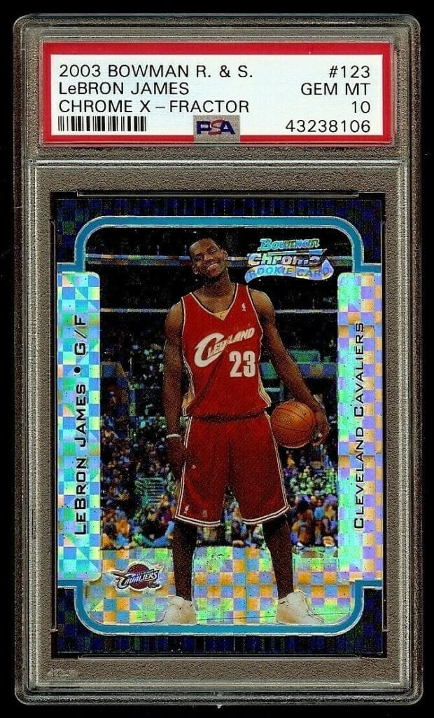 LeBron James Rookie Card