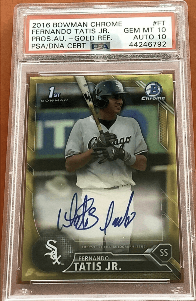 Fernando Tatis Jr. Baseball Auto