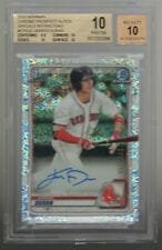 2020 Bowman Prospects Chrome Speckle Refractor Auto Jarren Duran BGS 10 Pristine